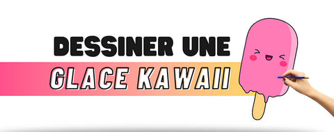 dessin glace kawaii