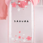 Bouteille Sakura verre