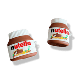 Coque AirPods kawaii Nutella
