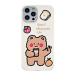 Coque iPhone Drink Bear peace
