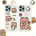 Coque iPhone Drink Bear