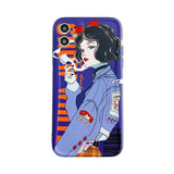 Coque iPhone Fille Rebelle