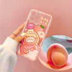 Coque iPhone Kawaii Bouteille fille