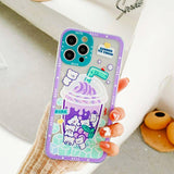 Coque iPhone Kawaii Glace fille