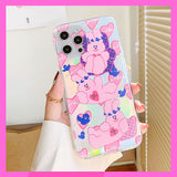 Coque iPhone Lapin Love amour