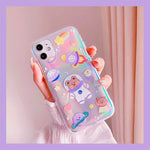 Coque iPhone Univers Ours fille