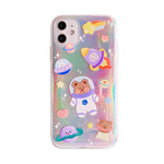 Coque iPhone Univers Ours
