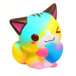 Squishy Chat Multicolore