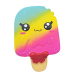Squishy kawaii Glace Multicolore rouge