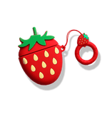 coque Airpods fraise silicone