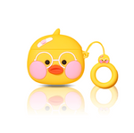 coque Airpods kawaii poussin silicone