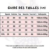 guide taille uniforme rouge