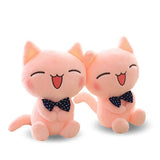 Peluche Chat Rose